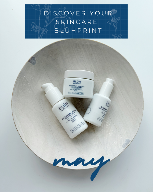 Your May 2025 SKINCARE BLÜHPRINT